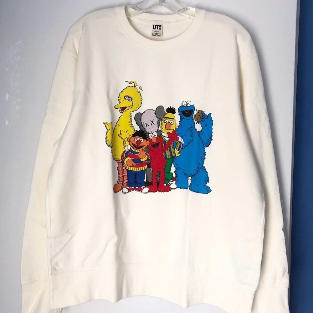 Kaws x Sesame Street x Uniqlo Crewneck Sweater